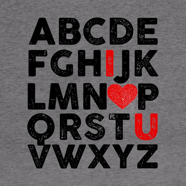 Valentines ABC Alphabet by mintipap